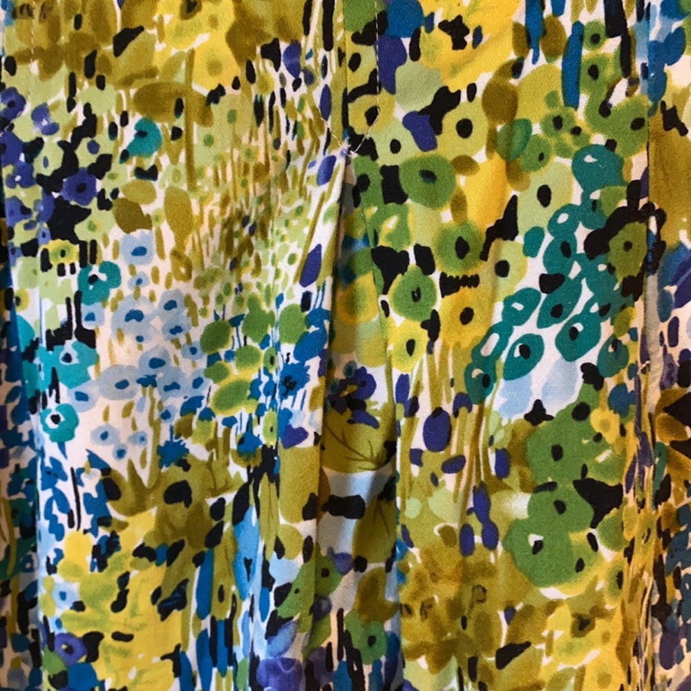 Nine West Floral Dress w/ Pockets size 6 - Picture 5 of 11